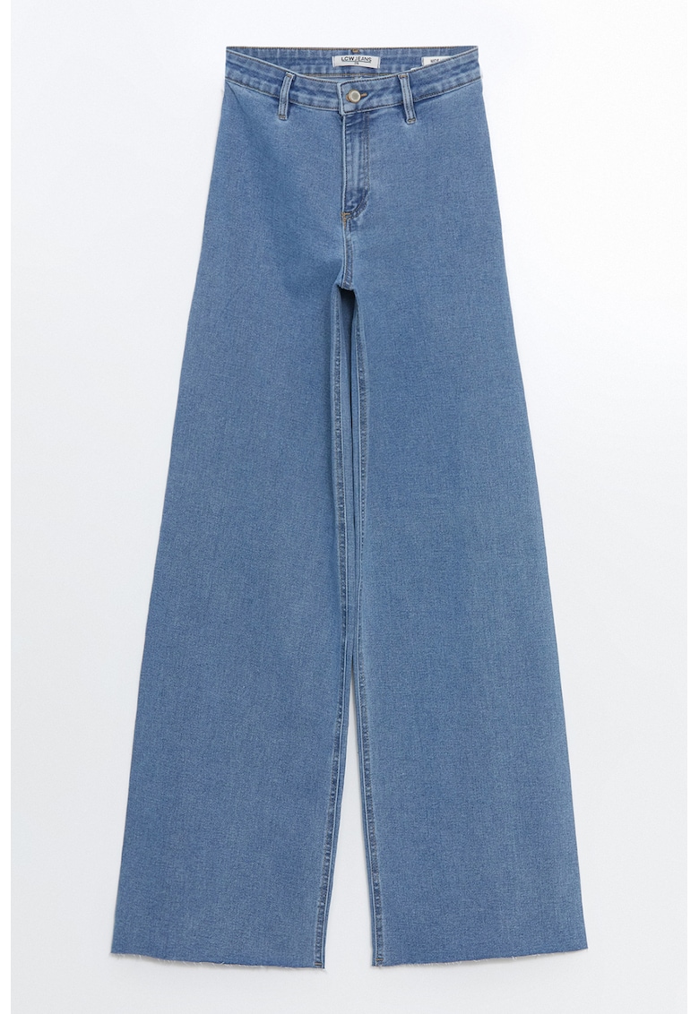 Blugi cu croiala ampla - Albastru