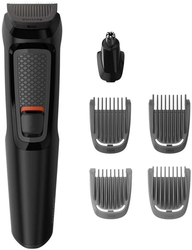 Aparat de tuns Philips Multigroom Seria 3000 6 in 1 MG3710/15, Fara fir, Lame cu ascutire automata