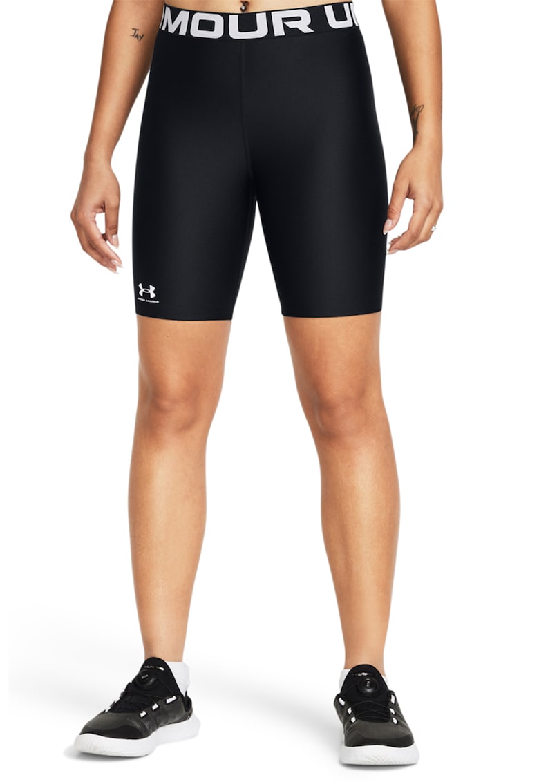 Colanti scurti cu banda logo pentru fitness Authentics