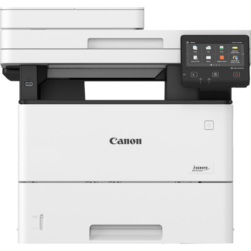 Multifunctionala Canon i-SENSYS MF553dw, Laser, Monocrom, Format A4, Duplex, Retea, Wi-Fi, Fax