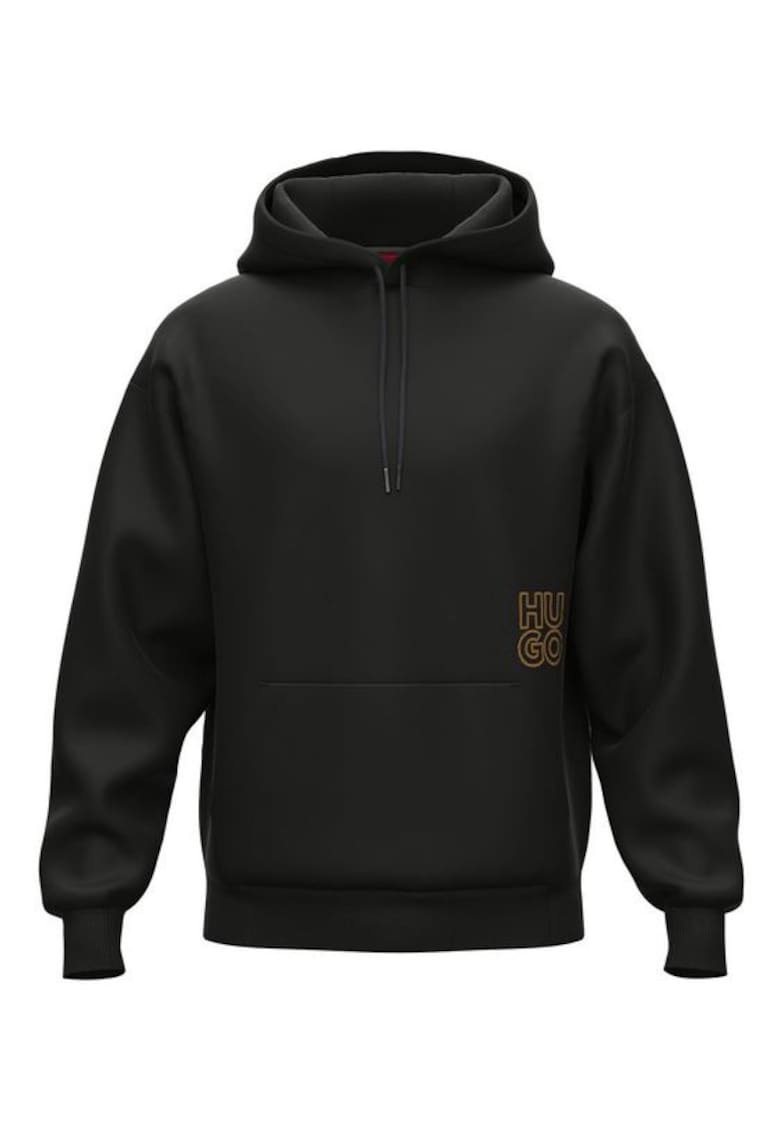 Hanorac -  bumbac - negru