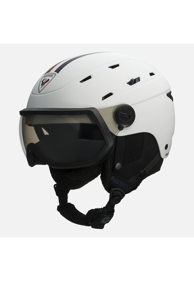 Casca ski Allspeed vizor impacts - lentila photocromic - culoare alb - pentru adulti - marime