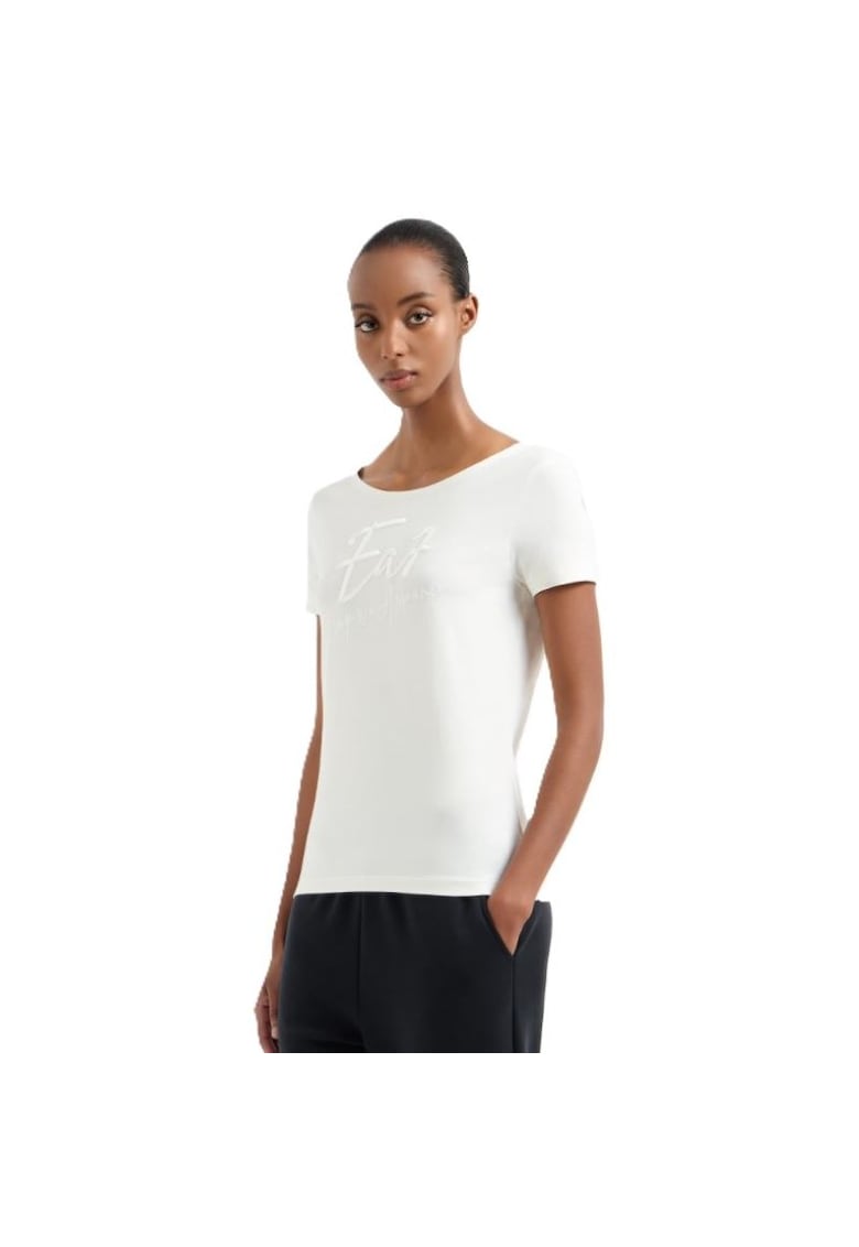 Tricou pentru Femei - w handwritten tee crossover - 7W000184-AF10373-U0005 - Alb - Alb