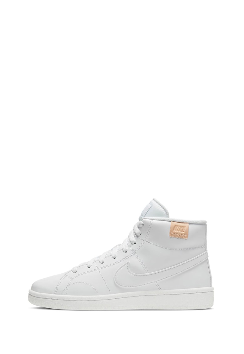 Pantofi sport mid-high din piele Court Royale 2 - Alb