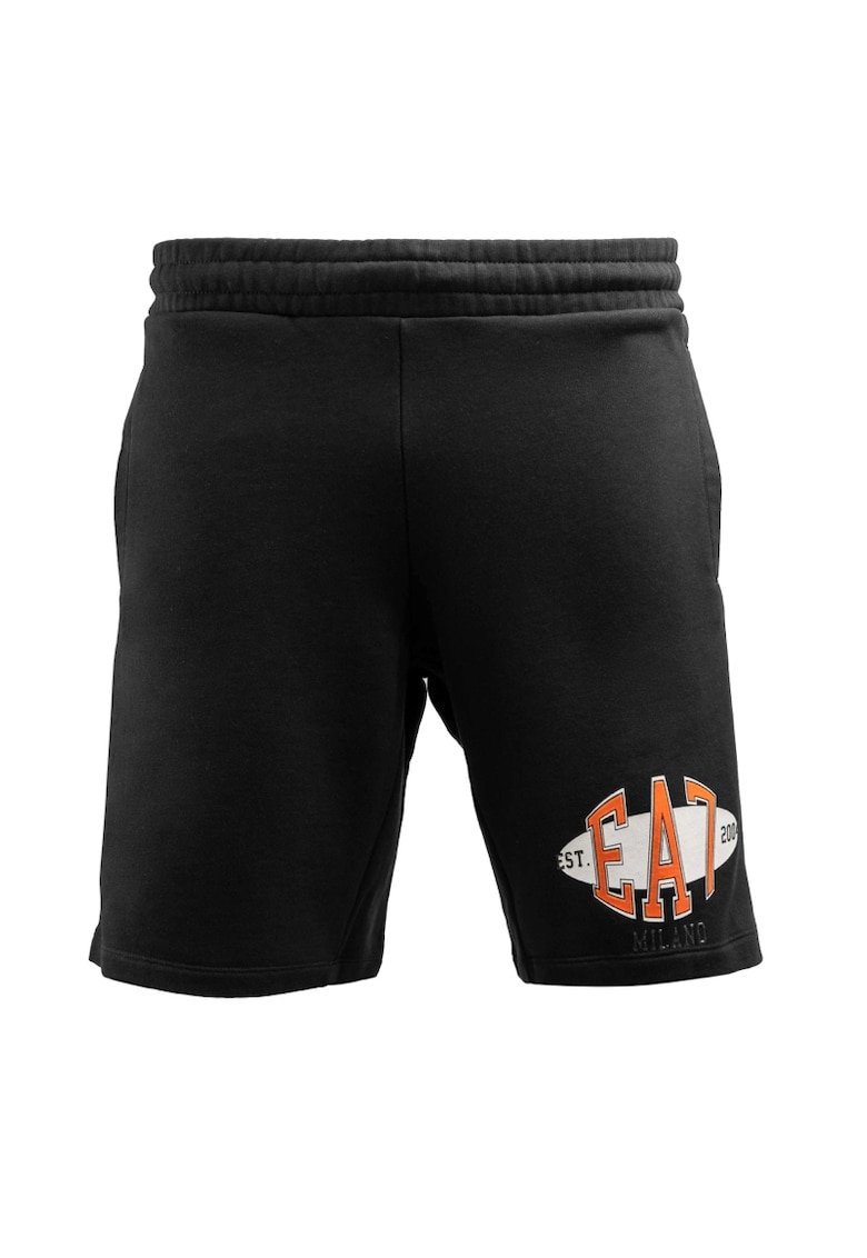 Pantaloni pentru Barbati - u shorts ⊜since⊝ - 3DUS04-PJURZ-1200 - S INTL - Negru