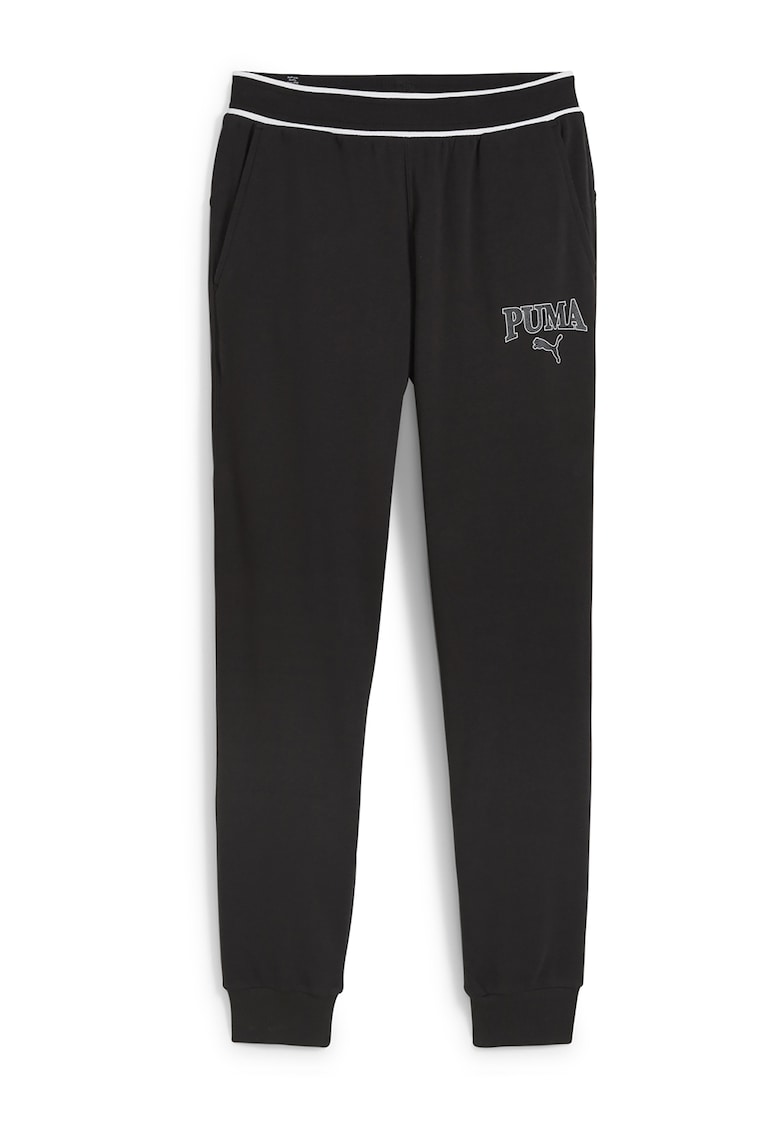 Pantaloni de trening cu logo Squad - Negru
