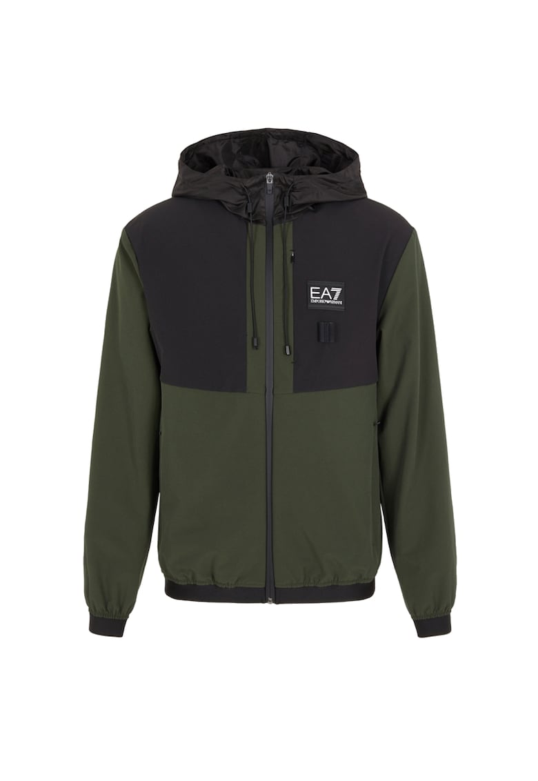 Bluza pentru Drumetie - 6RPB42-PNBWZ-1845 - Verde - Verde