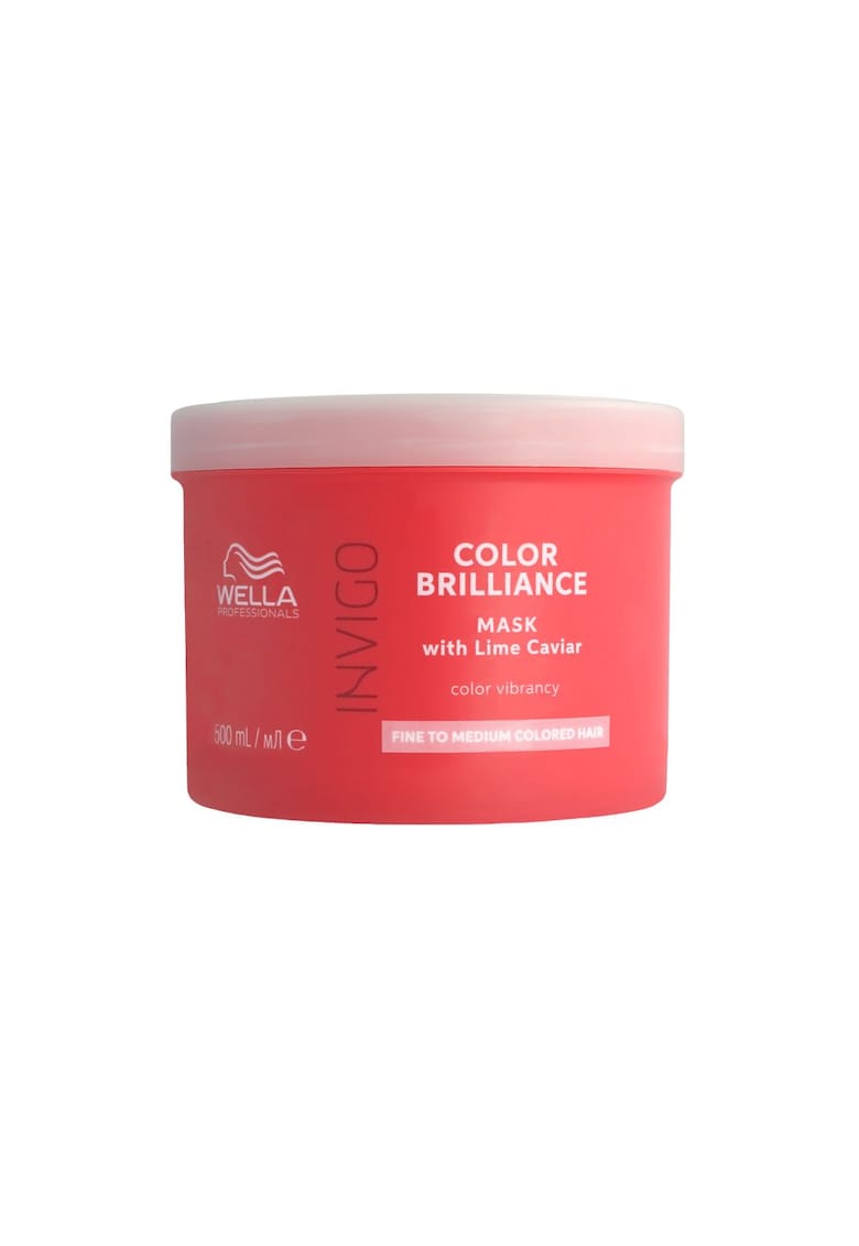 Masca Wella Professionals Invigo Color Brilliance Fine/Normal pentru par vopsit cu fir subtire/normal - 500 ml
