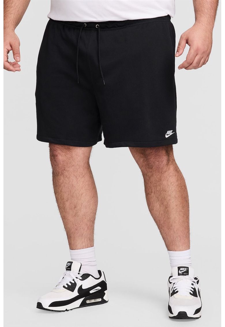 Bermude cu snur si buzunare - Negru