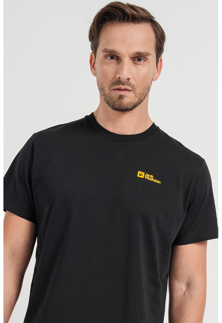 Tricou de bumbac organic Essential - Negru