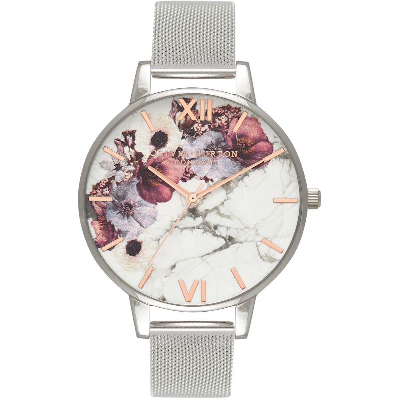 Ceas Dama, Olivia Burton, Marble Florals OB16MF09