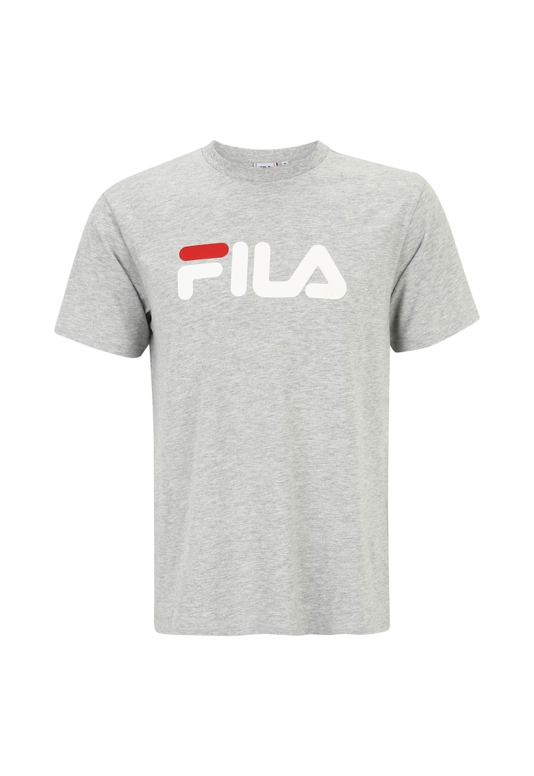 Tricou unisex cu logo Bellano, Gri