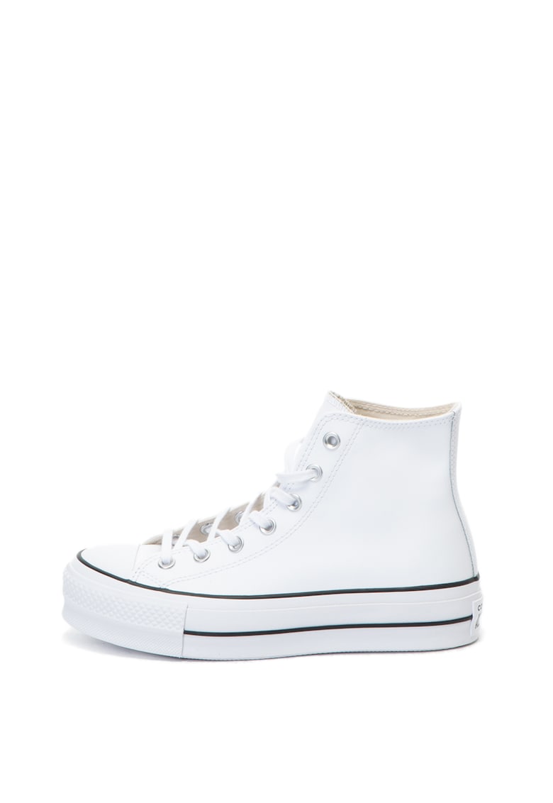 Tenisi flatform inalti - unisex de piele Chuck Taylor All Star