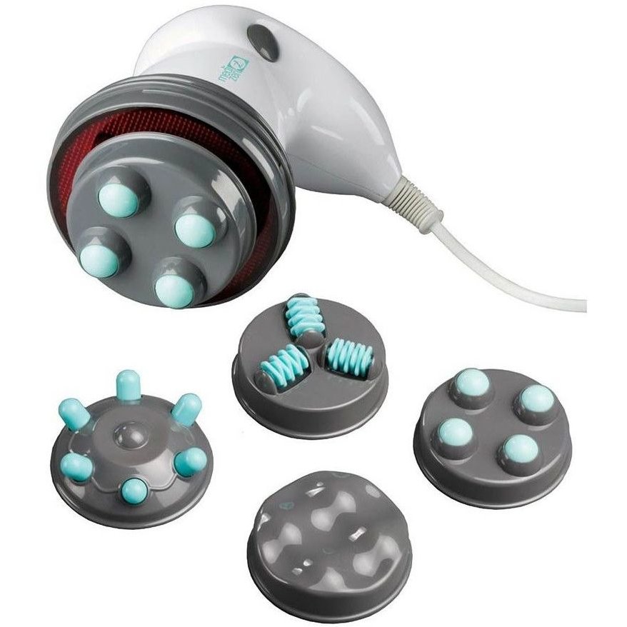 Aparat masaj anticelulitic M240N 15W 4 accesorii Alb