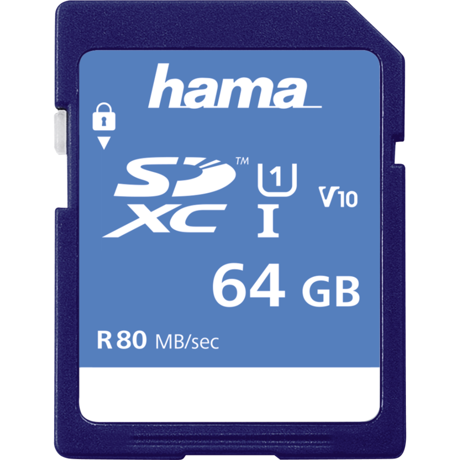 Card de memorie SDXC 64GB clasa 10 UHS-I 80MB/s