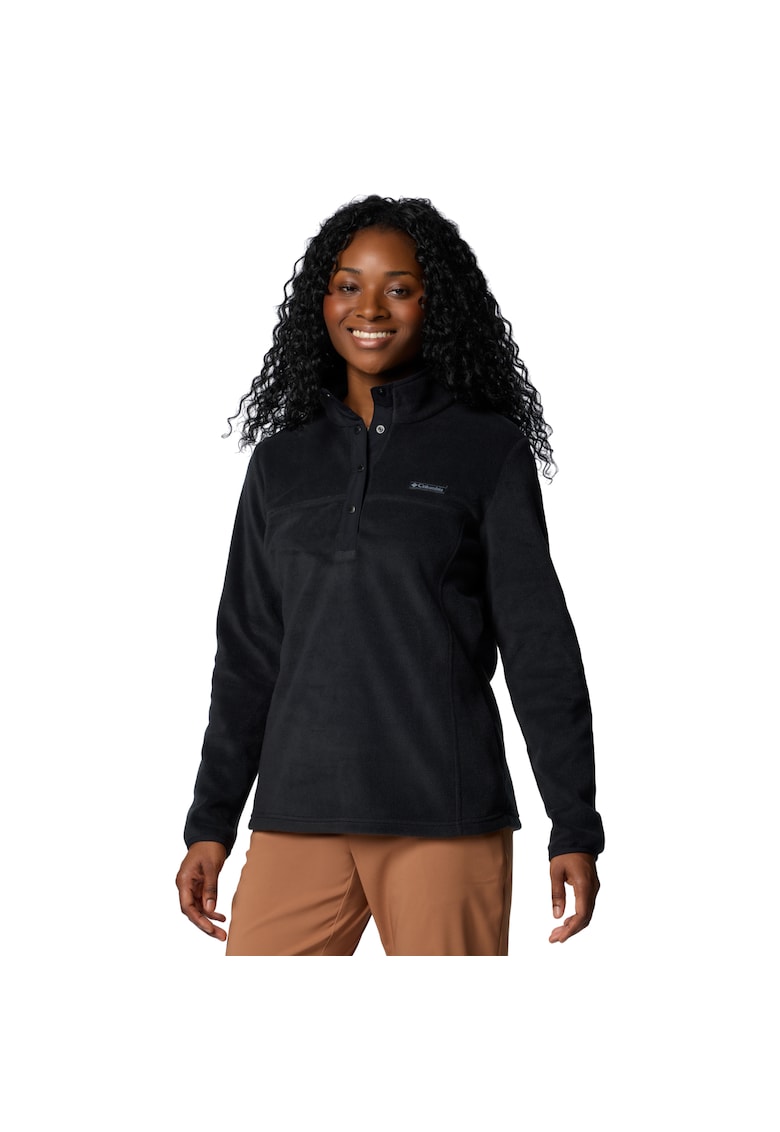 Bluza sport din fleece -  Benton Springs 1/2 Snap Pull Over II 2085651 - Negru