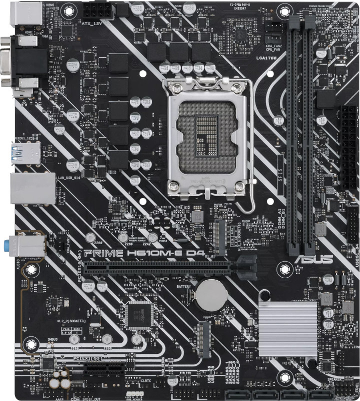 Placa de baza ASUS PRIME H610M-E D4-CSM