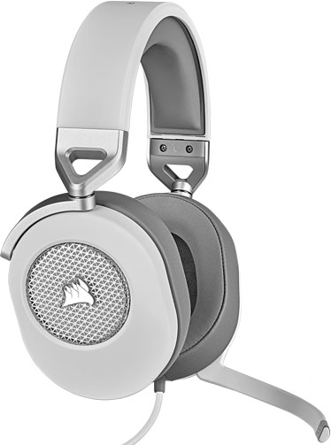 Casti Gaming Corsair HS65 Surround White