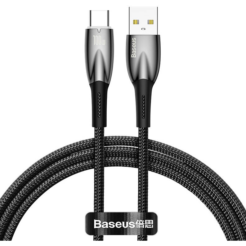 Cablu Date Glimmer Series USB  USB-C   100W  1m  Negru