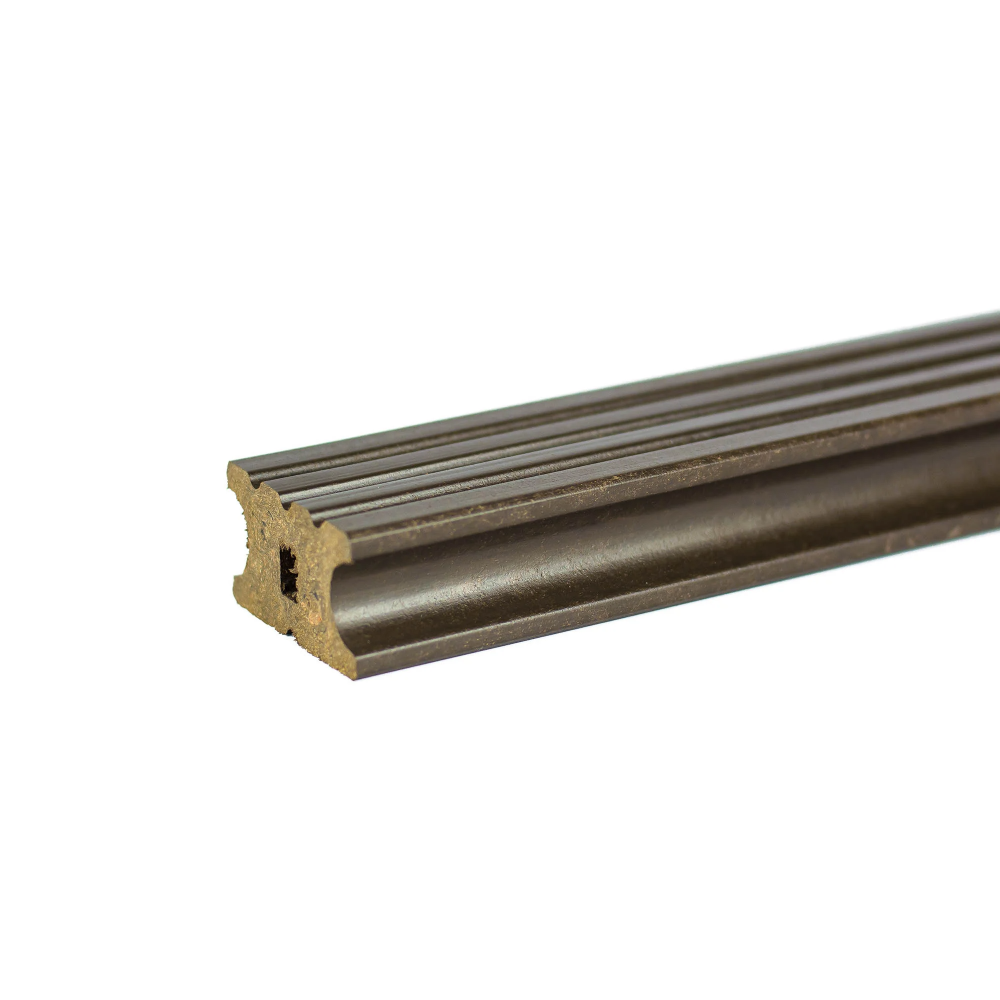 Sina suport WPC, lemn compozit, wenge, 40 X 22 X 4000 mm