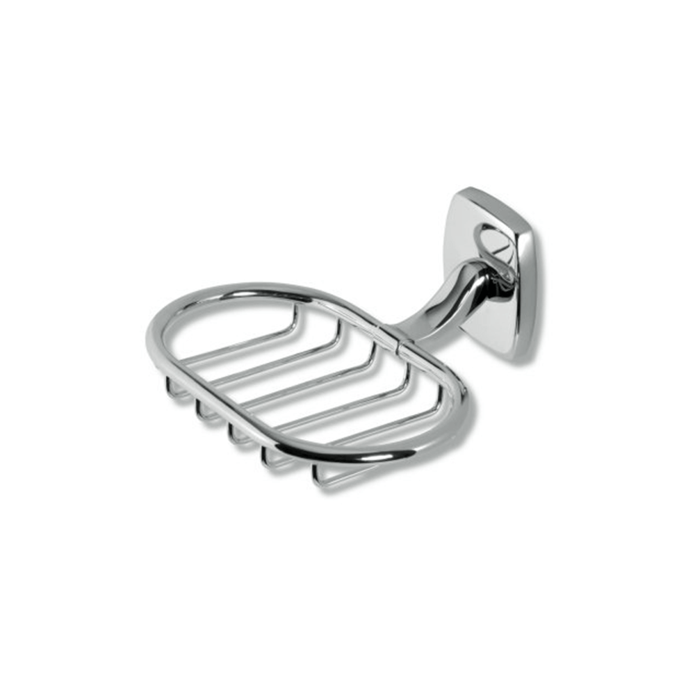 Suport pentru sapun Ferro Orfeus 6948.0, alama sanitara, crom-satinat, 165 x 90 mm