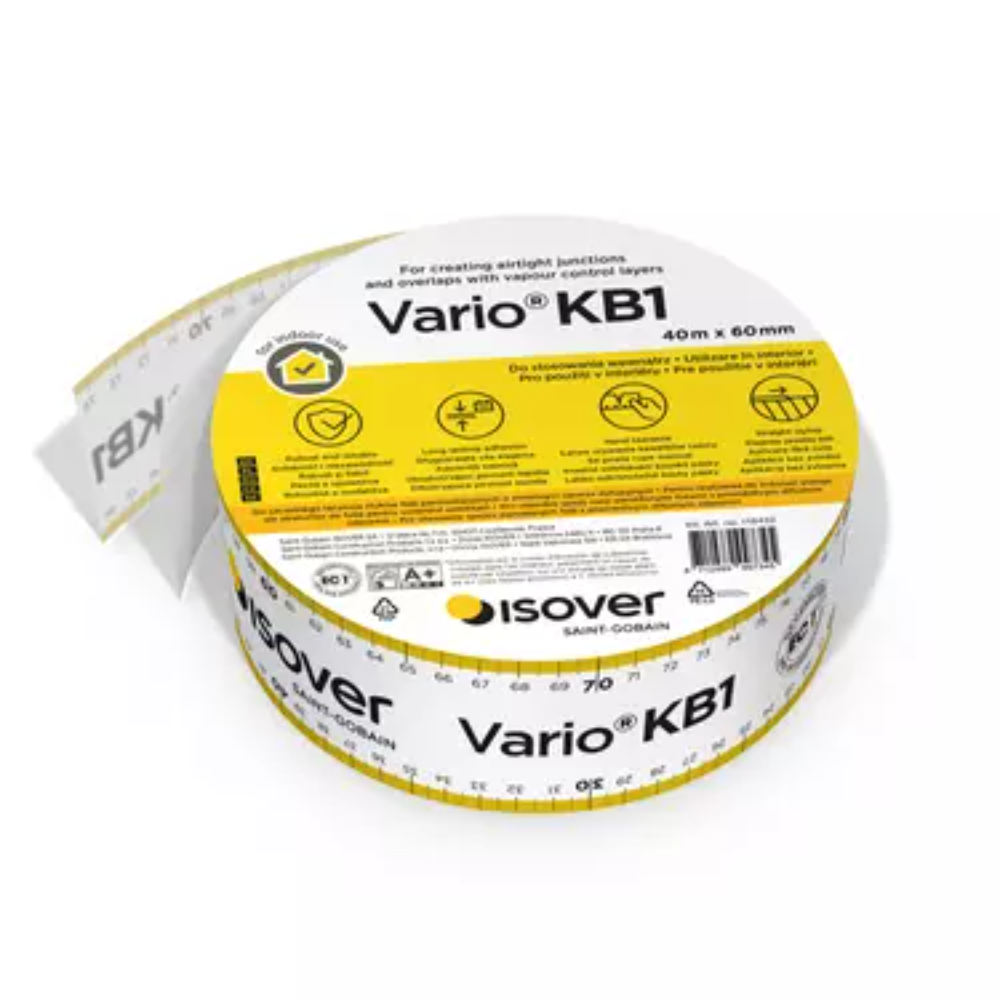 Banda adeziva pentru imbinari Isover Vario KB1, 40 m