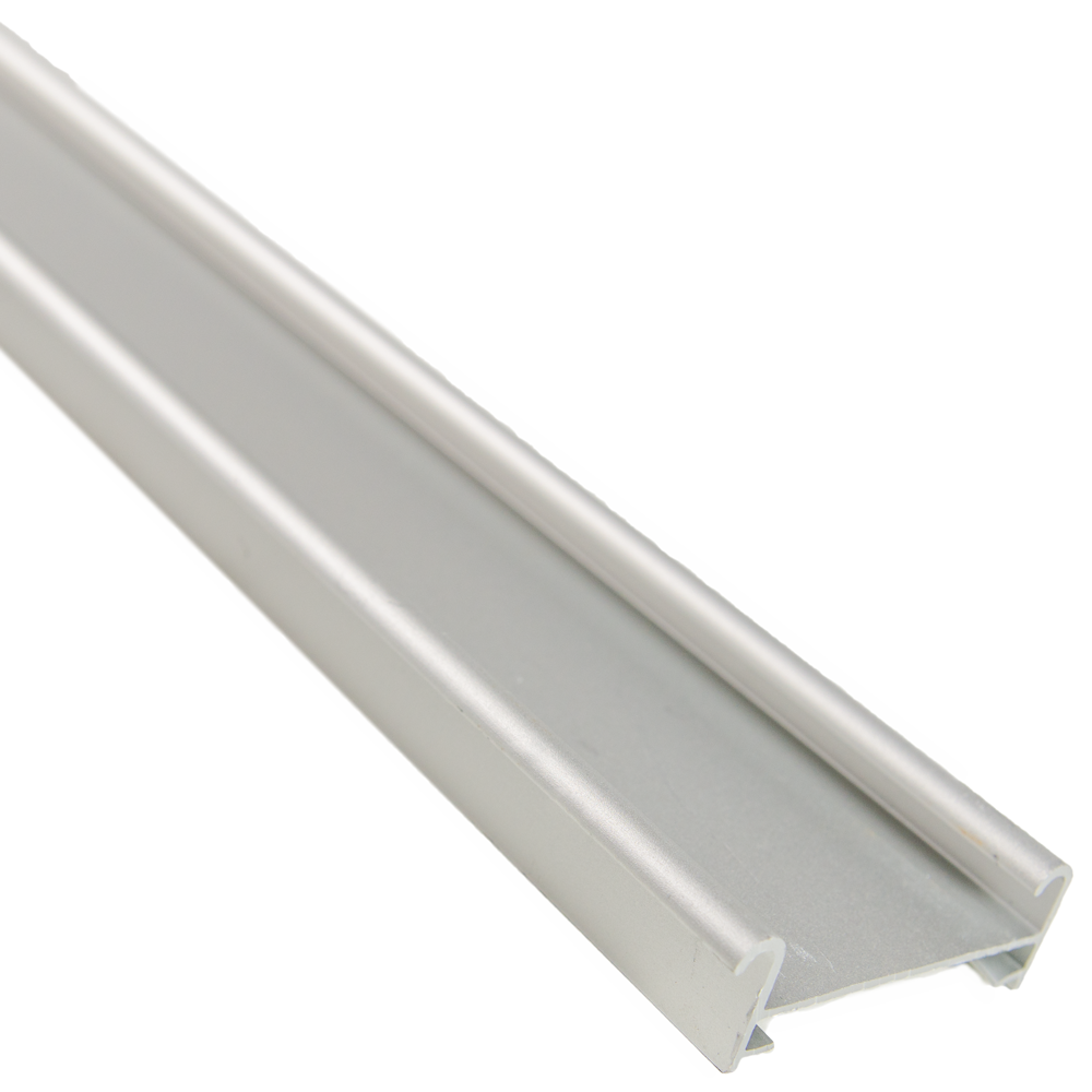 Profil rulare inferior, aluminiu, Omega/Multiomega/House/Sloping, 3 m