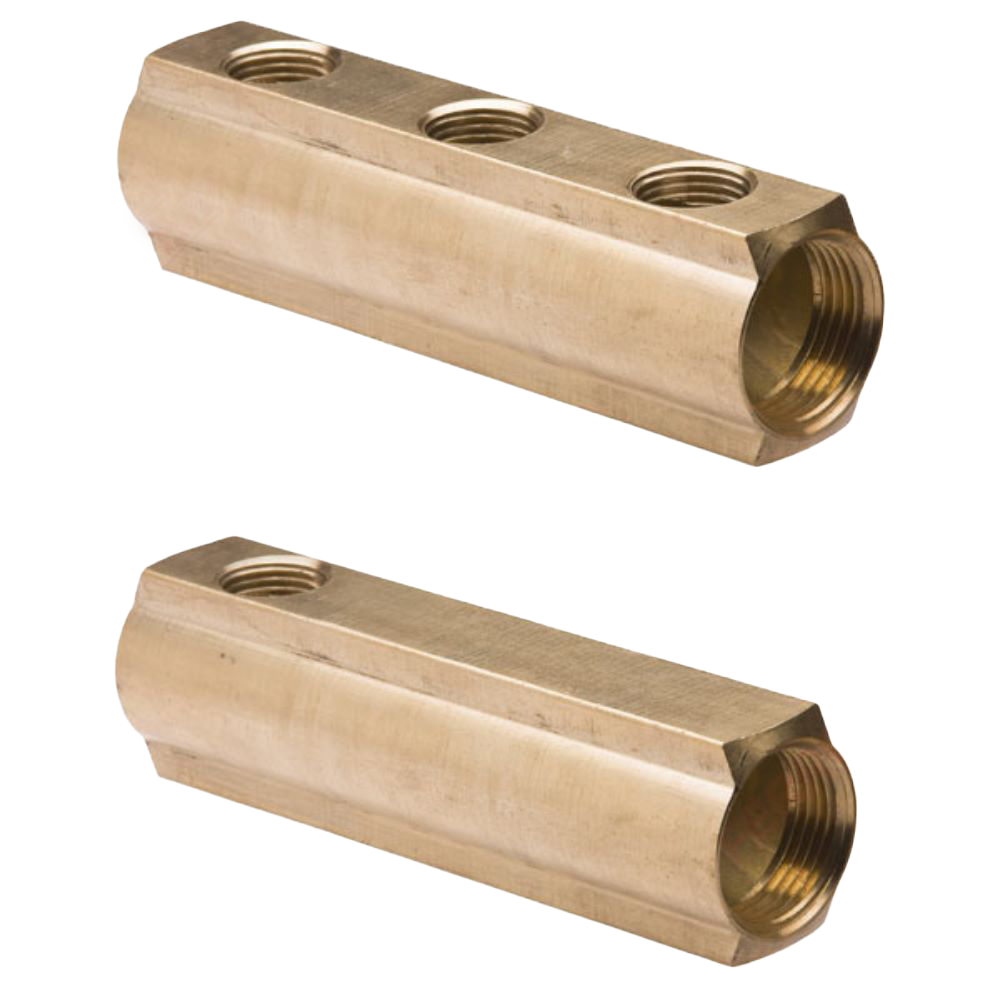 Distribuitor bara Ferro 457/9Y, alama, 9 iesiri, 1 inch