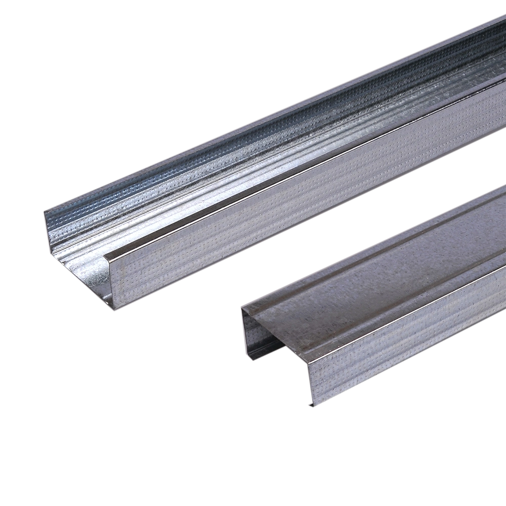 Profil CW ECO, tabla zincata, pentru gips-carton, 75 x 3000 x 0.5 mm