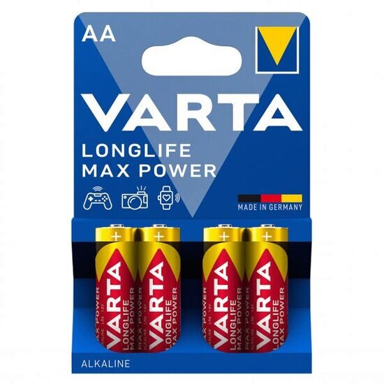 Baterie Alcalina Longlife Max Power 4706 AA / LR6 Set 4xBucati
