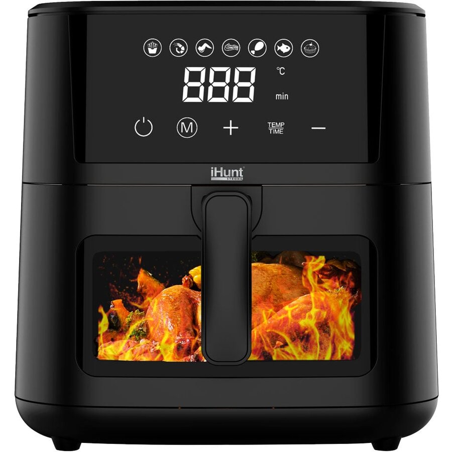 Friteuza BRO cu Aer Cald Ultra 4.2L Negru