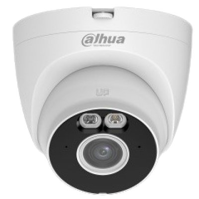 Camera IP WiFi 6 Dahua T5A-IL-0280B, 5MP, 2.8mm, Smart Dual Light (IR/WL 30m), microfon, slot card, detectie AI om/vehicul, IP67