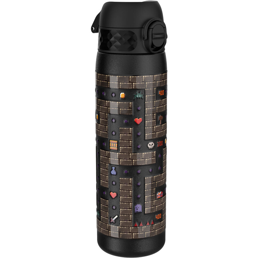 Sticla de Apa Gamer Slim Inox 500ML Negru