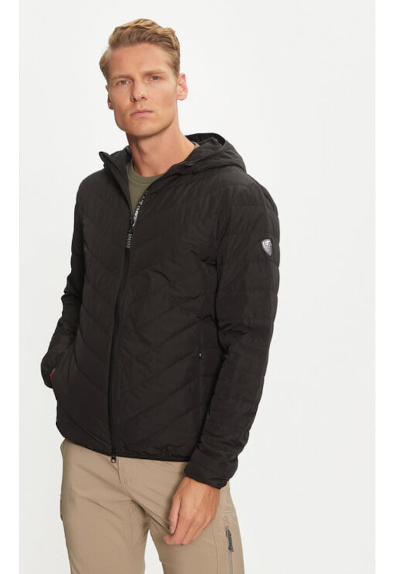 Geaca barbati - Emporio Armani 303081843 - Poliester - L INTL - Negru