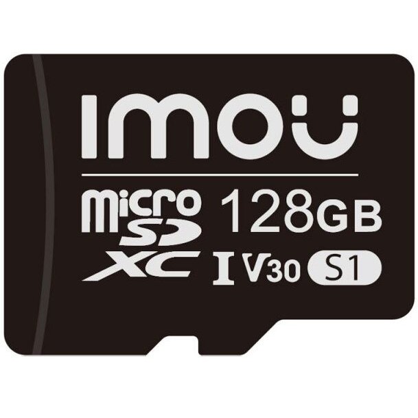 Card de memorie Imou ST2-128-S1, MicroSD 128GB, clasa 10, citire 95 MB/s, scriere 38 MB/s