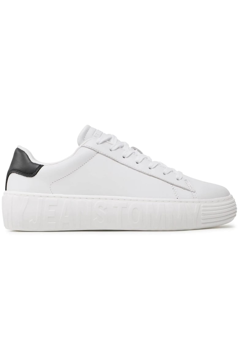 Pantofi sport Leather Outsole - EM0EM01159-YBR 25088 - Alb