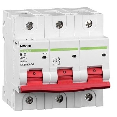 Siguranta automata Ex9B125, 3P, 80A, curba C, Noark 102791