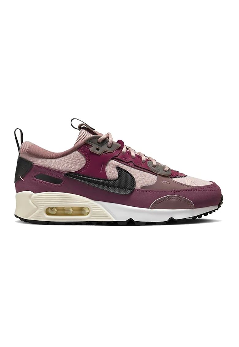 Pantofi sport cu sireturi Air Max 90 Futura - Negru/Violet pruna