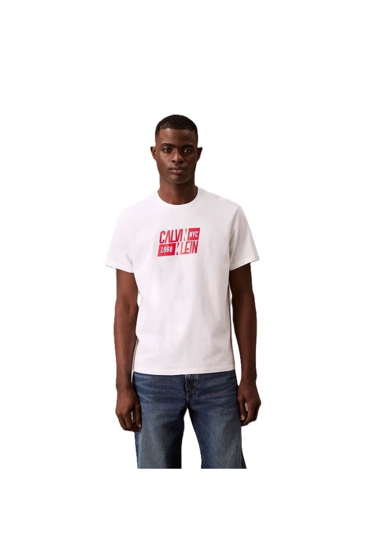 Tricou pentru Barbati - ss sport logo classic cntee - LV04RB850G-YAA - Alb - Alb