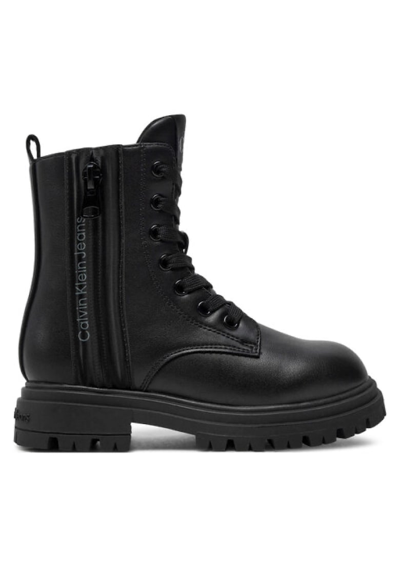 Ghete pentru Baieti - lace-up bootie - V3A5-81018-1355999 - Negru - Negru