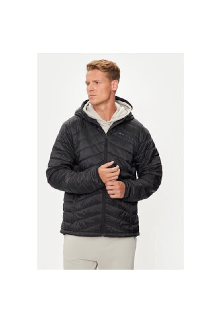 Geaca barbati - 304692628 - Poliester reciclat/Poliester - Negru - Negru