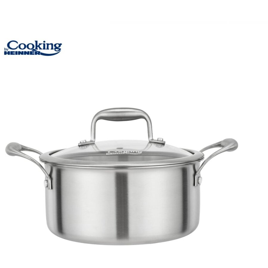 Semioala Capac 20x10Cm 2.8L Inox