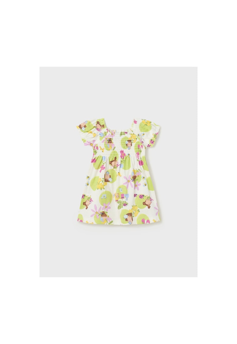 Rochie fete - 302066759 - Bumbac - Multicolor - Multicolor