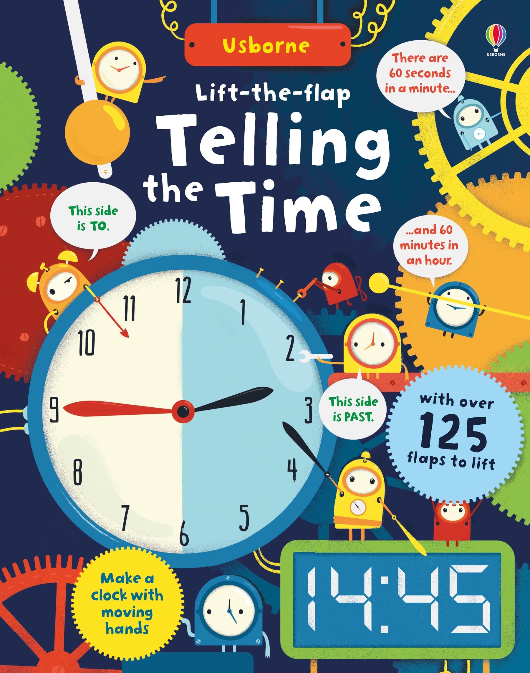 Lift-the-flap Telling the Time Usborne Books