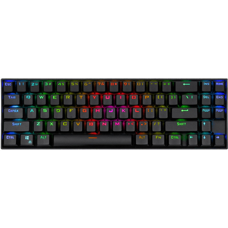 Tastatura gaming Deimos RGB Mecanica Red Switch Black