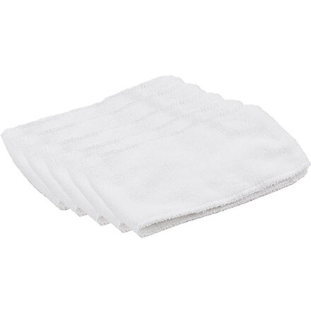 Set Lavete de Rezerva pentru Aparatul de Curatat cu Aburi AD 7038 5 Bucati Alb