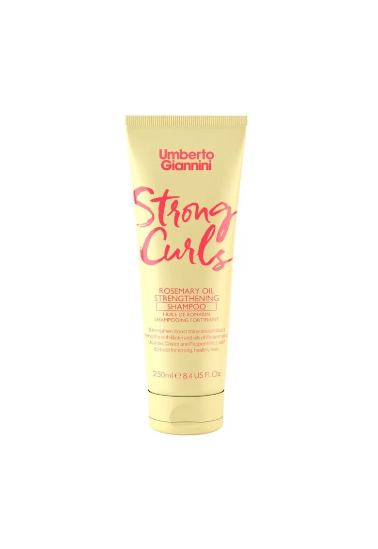 Sampon fortifiant cu ulei de rozmarin pentru parul cret - Strong Curls - 250 ml