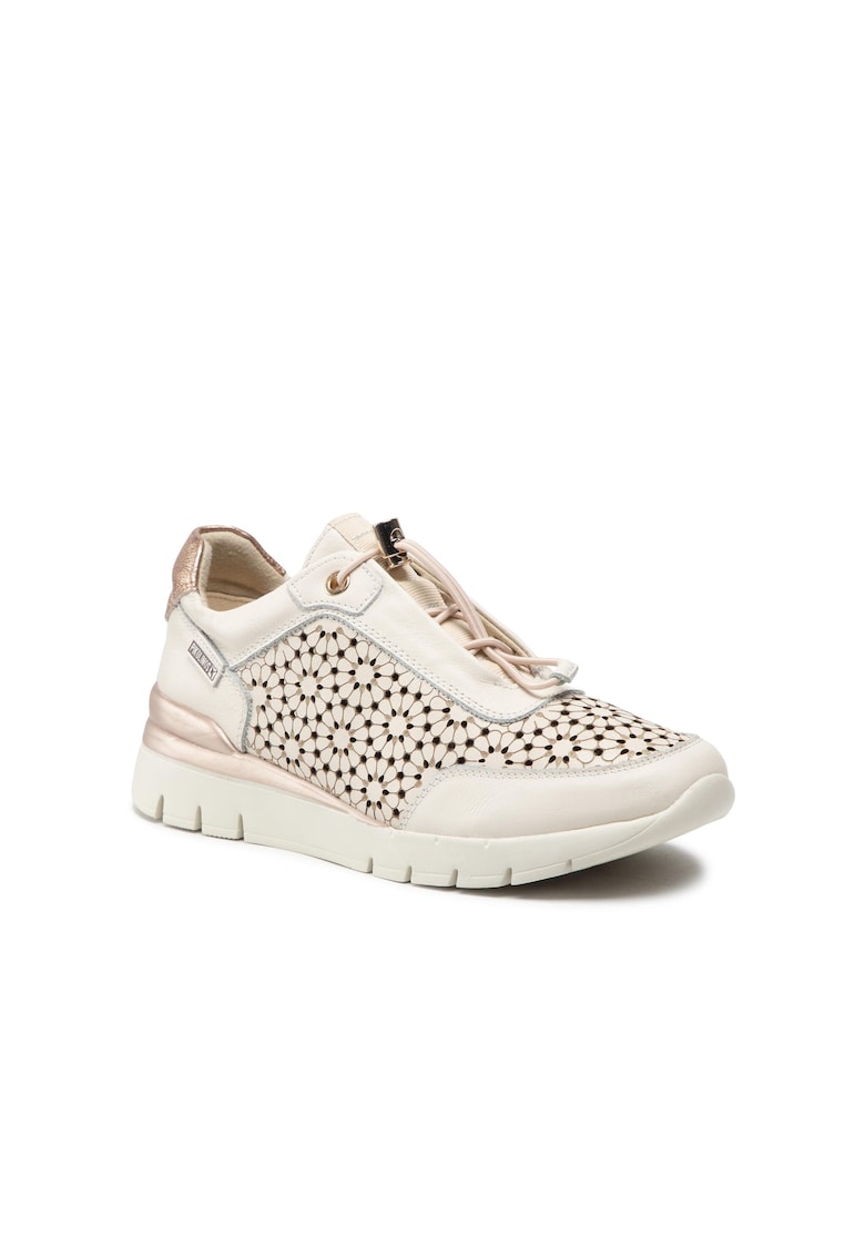 Pantofi sport dama - 209892567 - Bej - Piele naturala - Bej