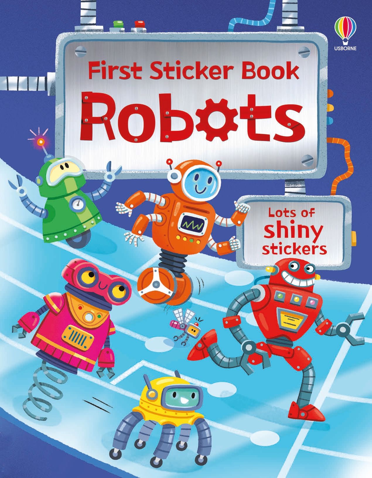 First Sticker Book Robots