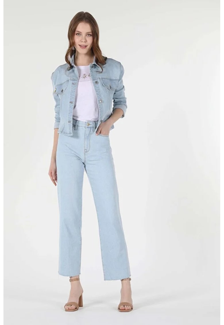 Pantaloni De Dama Albastru Deschis Regular Fit 970 Berry Cl1059298